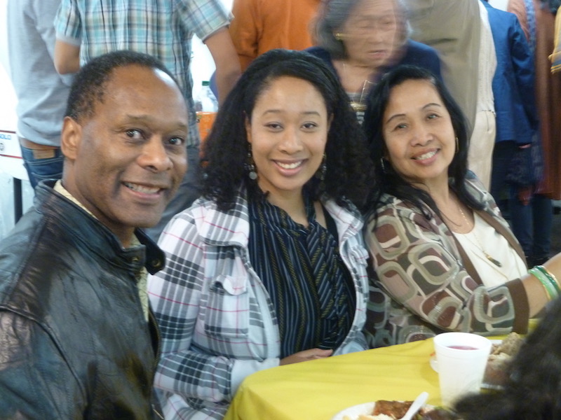 Friends at the Indonesian Church